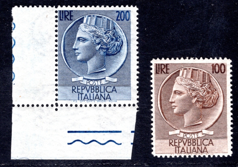 ITALY 1954 920-921A ** MNH SET (M6124 | eBay